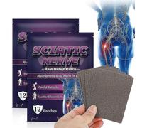 Patch Chauffant Pour Soulager La Douleur Du Nerf Sciatique, Platre Pour Meridiens Du Corps