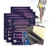 Patch Chauffant Pour Soulager La Douleur Du Nerf Sciatique, Platre Pour Meridiens Du Corps, 6 Sachets