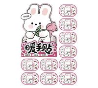 Patch Chauffe-Mains,10 Pièces Sachets Chauffants Portables à Activation d'Air Design Cartoon,Chauffe-Mains de Poche pour Extérieur - Pour Maison Bureau École Camping Randonnée