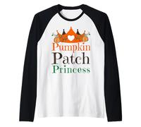 Patch Citrouille Princesse Saison Halloween récolte Filles drôle Manche Raglan