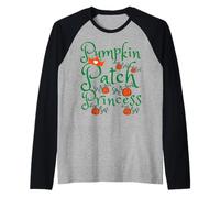 Patch Citrouille Princesse Saison Halloween récolte Filles drôle Manche Raglan