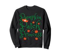 Patch Citrouille Princesse Saison Halloween récolte Filles drôle Sweatshirt