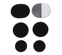 Patch collant pour réparer les empeignes des baskets et protéger les talons avec semelles rembourrées pour un meilleur soutien du pied (C Noir)
