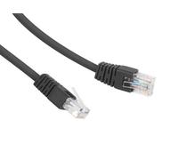 Patch cord Kat.6 UTP 0.25m black