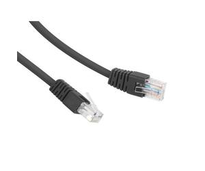 Patch cord Kat.6 UTP 0.25m black
