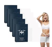 Patch corporel aux ingrédients naturels - Patch minceur hydratant doux avec soutien raffermissant pour la peau, sans danger pour tous les types de peau et soin de l'équilibre métabolique (5 boîtes)