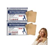 Patch de confort articulaire - Patch de confort contre la douleur - Patch articulaire élastique, support d'épaule, patch flexible 6 pièces avec MSM et chondroïtine pour le dos (2 sacs)
