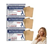 Patch de confort articulaire - Patch de confort contre la douleur - Patch articulaire élastique, support d'épaule, patch flexible 6 pièces avec MSM et chondroïtine pour le dos (3 sacs)
