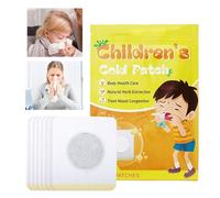 Patch de congestion nasale - 8 pièces Soulagement de la congestion nasale | Patch à froid pédiatrique de conception mince non irritante | Pach contre la toux pour améliorer la santé et le confort glo