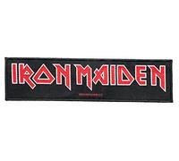 Écusson Iron Maiden - Logo - Patch Iron Maiden - Rayures tissées et sous licence, multicolore, M