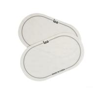 Patch de Grosse Caisse Double et Simple Protection Tête de Tambour pour accessoire Percussion Renfort pour impact 12,8x6,5 cm et 95 mm Lot de 2(C)