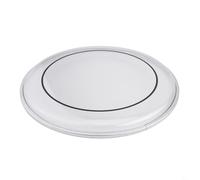 Patch de grosse caisse transparent 30,5 cm double couche (25,4 cm) | Design double couche, augmente le volume, améliore le timbre, taille de 25,4 cm, matériau en film PET