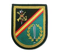 Patch de La Légion Espagnole Forces Armées Espagnole Armée de Terre Espagnol Militaire Broderie avec une grande Adhérence (BOEL Drapeau des Opérations Spéciales)