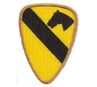 Patch de l'armée américaine : Cavalry Ranger USMC Airforce écusson militaire américain à coudre - Cadeau militaire Bundeswehr Application pour uniform/veste/bottes - 100 x 80 mm