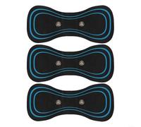 Patch de massage intelligent portable pour le cou, stimulateur électrique EMS à impulsion, dispositif de thérapie de soulagement de la douleur rechargeable, version anglaise