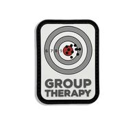 Patch de moral en PVC pour thérapie de groupe, phosphorescent, dos crochet, 6 x 8 cm