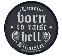 Patch de Motörhead - Lemmy Kilmister - Born to raise hell - pour Indifférent - noir/blanc Standard