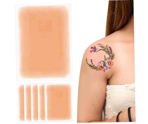 Patch de protection pour tatouage 6 patchs de protection pour tatouage imperméables invisibles ultra-fins 9, 9 x 15 cm découpables style 3