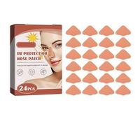 Patch de Protection Solaire pour Nez Patch Anti-Uv Pour Le Nez Autocollants de Protection Solaire Nez pour Alpinisme Pêche Randonnée Sports de Plein Air Bronzage Protège-nez UV/30 Détection UV