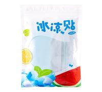 Patch de Rafraîchissement | Autocollant Glacé à Température Réduite | Patch de Rafraîchissement de Soulagement Instantané Ensemble de 10 pour Sports Voyage Camping Randonnée Marche Pêche