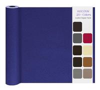 Patch de Réparation Cuir 160 X 40 cm, Simili Cuir Autocollant-Rouleau Adhesif Cuir-PU Patch Cuir Auto-adhésif Rénovation pour Canapé, Siège de Voiture, Sacs à Main, Vestes, Meubles.(Bleu Cyan)