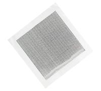 Patch de réparation de trou mural - Conception de construction en treillis renforcé en métal, format du système d'installation auto-adhésif, structure de support de couverture multidimensionnelle, mét