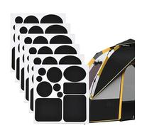 Patch de réparation, doudoune en nylon imperméable pour sac de couchage, tente, manteau, vêtements, équipement de neige, autocollant durable, facile à fixer pour vêtements d'extérieur