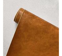 Patch De RéParation En Cuir Patchs Kit De RéParation Auto-AdhéSifs Tissu En Cuir Pu Tissus De CanapéS SièGes D'Auto Trous De RéParation DéChirures, BrûLures, Taches Brun clair 20 x 138 cm