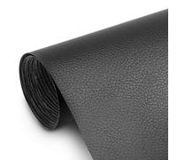 Patch De Réparation Inf Autocollant Cuir Artificiel 50x138 Cm Le Noir