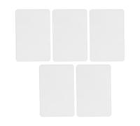 Patch de réparation pour Bateau Gonflable, PVC imperméable, prévention des fuites d'air, Patch de réparation pour Kayak, kit de réparation de Bateau, 5 pièces, matériau PVC Solide (Blanc)