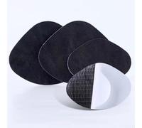 Patch de réparation pour vamp de baskets avec semelles adhésives et protecteur de talon conçu pour soutenir la zone du talon et réparer les chaussures usées (B noir)