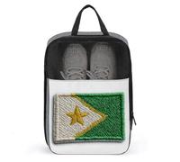 Patch de sac à chaussures drapeau du Sénégal pour voyage usage quotidien anti-poussière sac de rangement sac à chaussures de golf