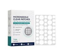 Patch de Soins à Micro-Aiguilles | 144 pièces de tampons apaisants à micro-aiguilles | Feuilles de soin cutané | Pour Femmes Adultes Amis Peau Corps Ventre Jambes Abdomen Dos Hanche Cuisse Mollet