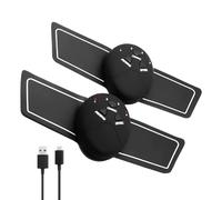 Patch D'entraînement Musculaire - Coussin De Fitness EMS De 7,87 Pouces | Tonification À Six Modes - Appareil Électronique En PU Rechargeable Prenant En Charge La Relaxation Des Exercices De Base Pour