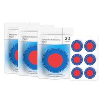 Patch d'équilibrage métabolique, ingrédients naturels, soutien à la gestion du poids, adapté aux patchs de soins du corps pour hommes et femmes, 30 pièces,3bag