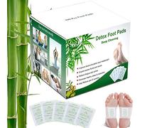 Patch Detox Pieds - 100 PCS Detox Foot Patches Deep Cleansing Patch Pied Patch Pied Detox Patch Foot Patches Détox Vinaigre de Bambou Pieds pour Favoriser la Circulation Sanguine, Améliorer le Sommeil