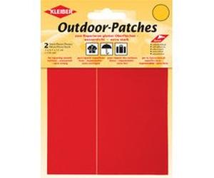 Patch d'extérieur, autocollant, 65 x 120 mm, noir