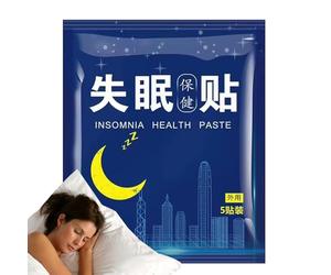 Patch Dormez bien - Patchs de sommeil pour adultes - Patch de sommeil calme 5 pièces, Patch somnolent dure toute la nuit pour hommes et femmes, patchs de soutien au sommeil Bero