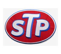 Patch Dorsal Oval Stp - Logo Vintage Racing (29 X 20 Cm)