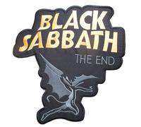 Patch Dorsal Thermocollant black sabbath the end- Grand Format 28x27cm