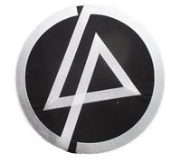 Patch Dorsal Thermocollant Linkin Park - Grand Format Rond (25 cm) - Logo Noir et Blanc