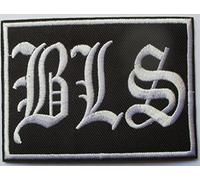 patch du groupe BLS black label society noir et blanc 10x7 m hard rock roll ecusson thermocollant