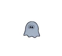 Patch Ecusson Brode Broderie Thermocollant Fantome Ghost
