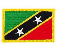 Patch écusson brodé drapeau saint-kitts-et-nevis christophe et nieves flag