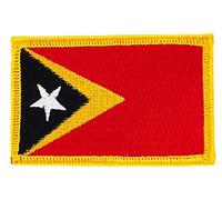 Patch écusson brodé drapeau timor oriental thermocollant insigne blason