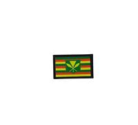 Patch Ecusson Brode Imprime Voyage Souvenir Backpack Drapeau Hawaii Kanaka Maoli