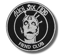 Patch écusson brodé thermocollant Alien Sex Fiend