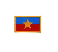 Patch ecusson brode thermocollant backpack drapeau vietnam sud viet Nam