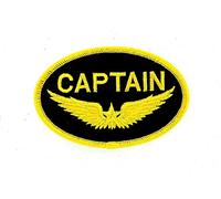Patch ecusson brode thermocollant marine naval aviation captain r2 bateau avion