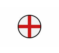 Patch Ecusson Drapeau Anglais Angleterre Imprime Thermocollant Rond Cocarde